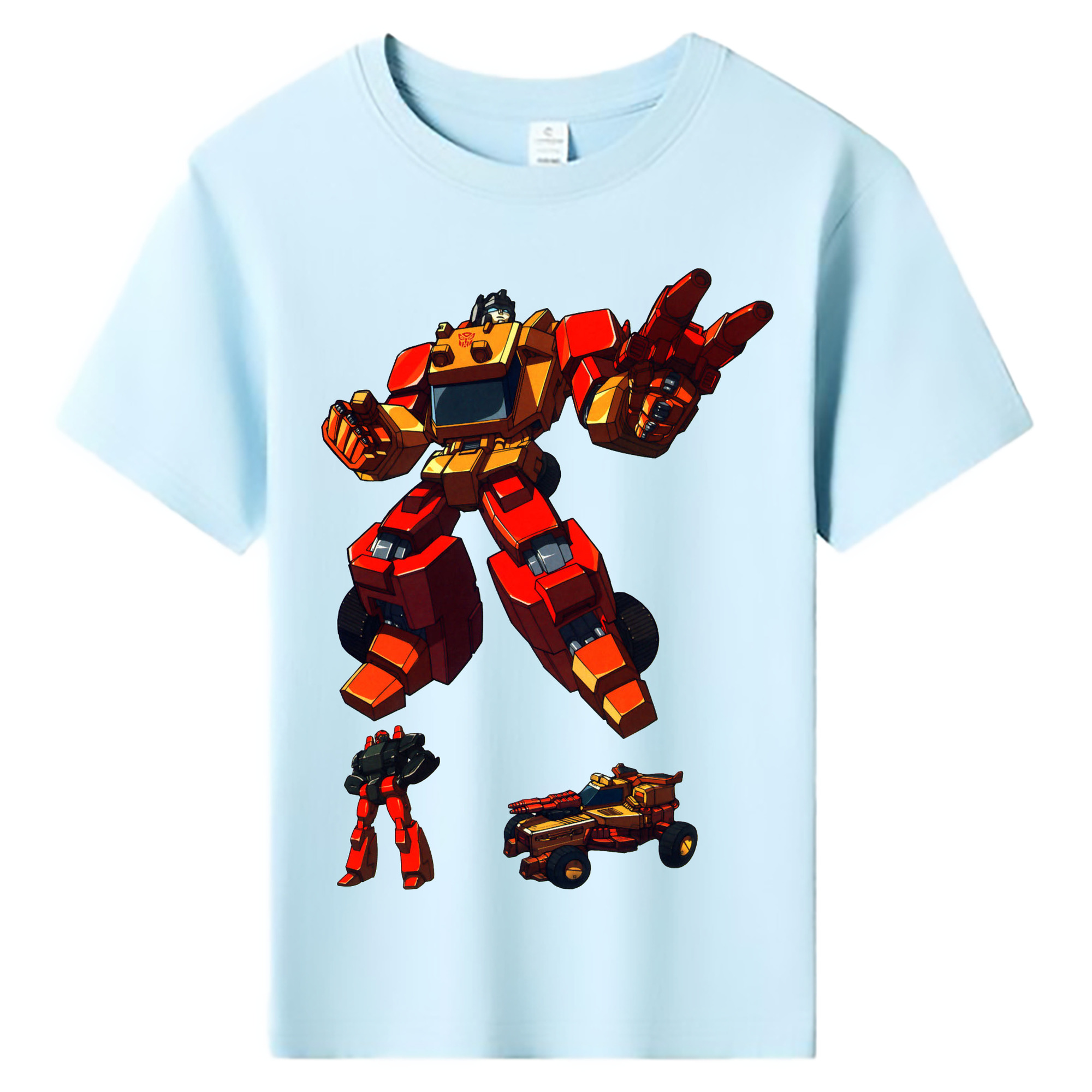 （画像用）  綿100％キッズTシャツ（フロントプリント）